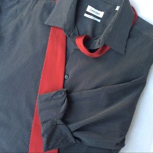 C.Klein Men’s Slim Fit Dress Shirt, 17-1/2”, 36/37